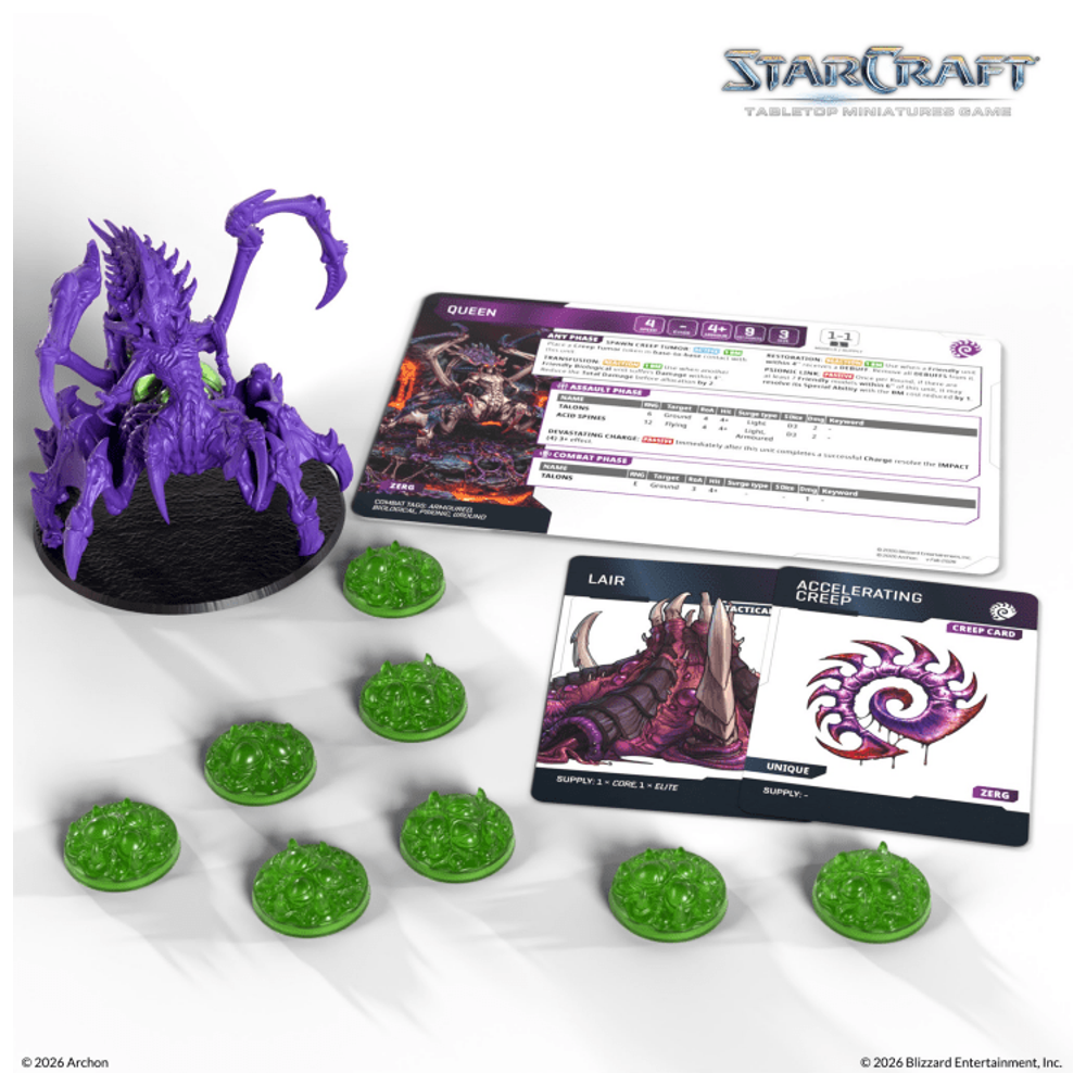 StarCraft: The Miniatures Game - Zerg Queen Expansion Set