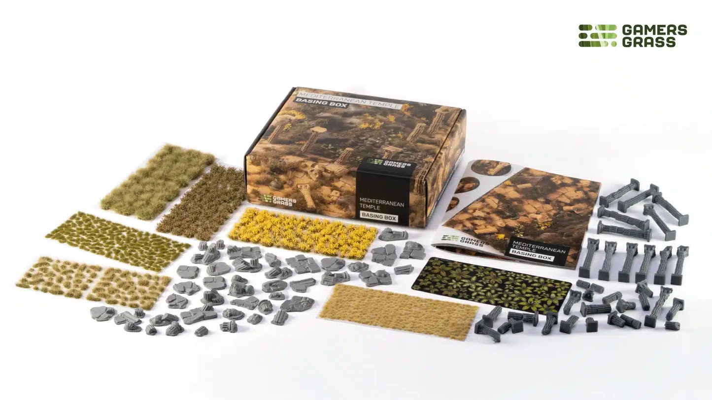 Gamers Grass Mediterranean Temple Basing Box