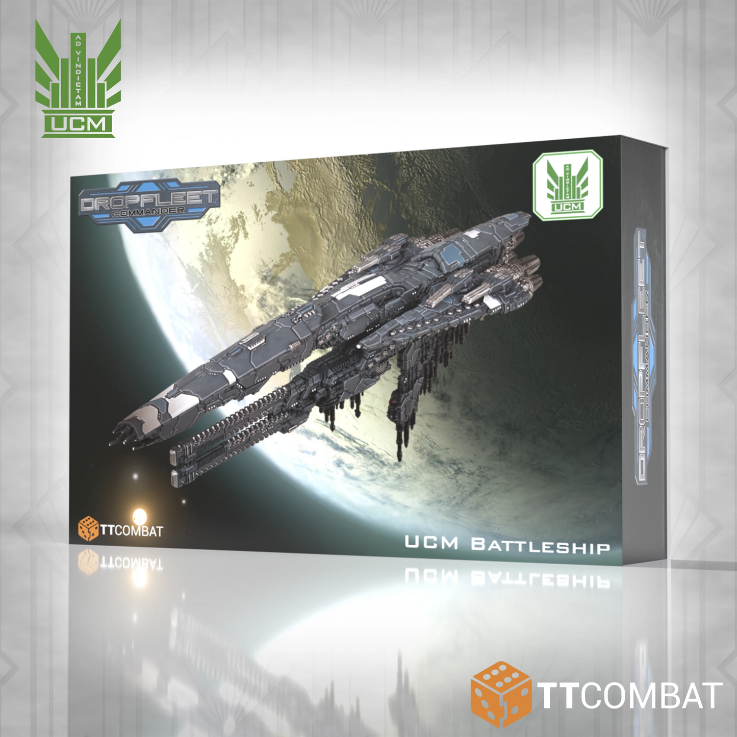 Dropfleet Commander: UCM Battleship