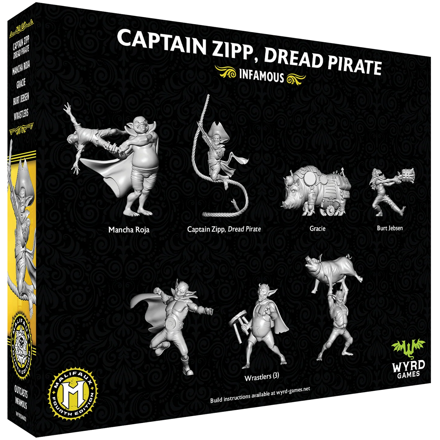 Malifaux M4: Captain Zipp, Dread Pirate