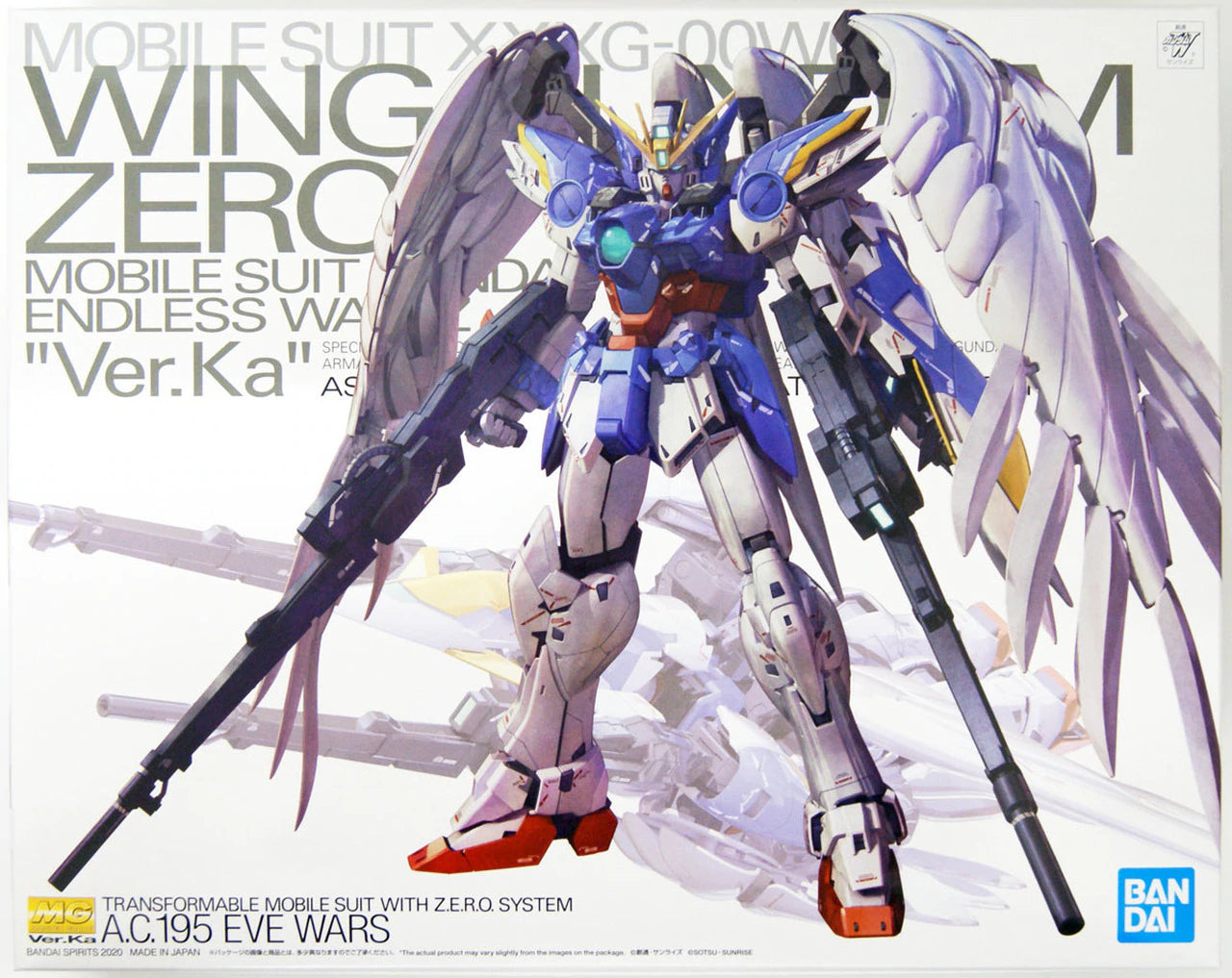 Bandai Hobby MG 1/100 Wing Zero Custom Ver. Ka Model Kit