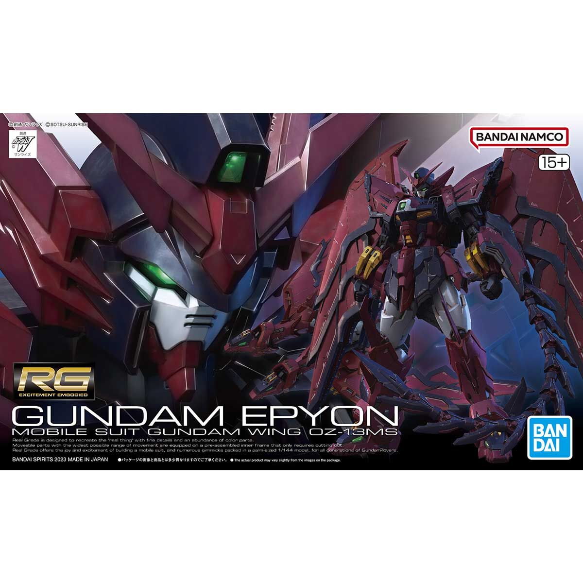 Bandai Hobby Real Grade 1/144 Gundam Epyon Model Kit