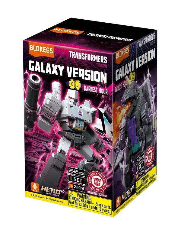 Blokees Transformers Galaxy Version 09: Darkest Hour Single Figure Blind Box