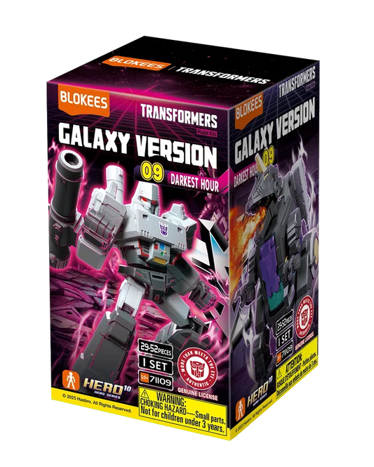 Blokees Transformers Galaxy Version 09: Darkest Hour Single Figure Blind Box