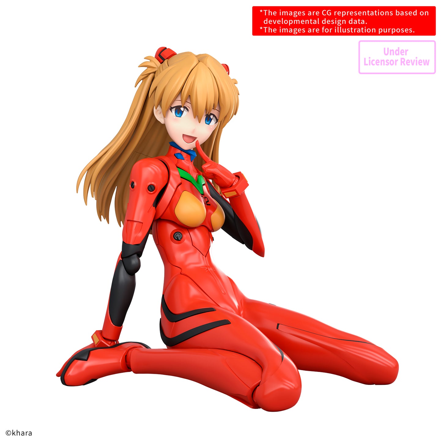Bandai 30MP Asuka Shikinami Langley (Plug Suit Ver.)