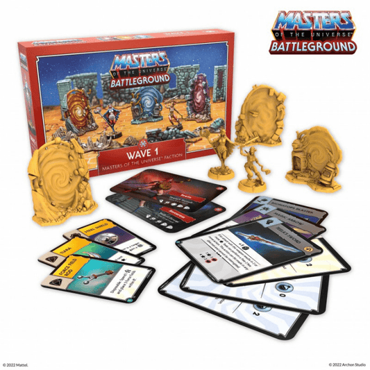 MOTU Battleground: Master of the Universe Faction Wave 1