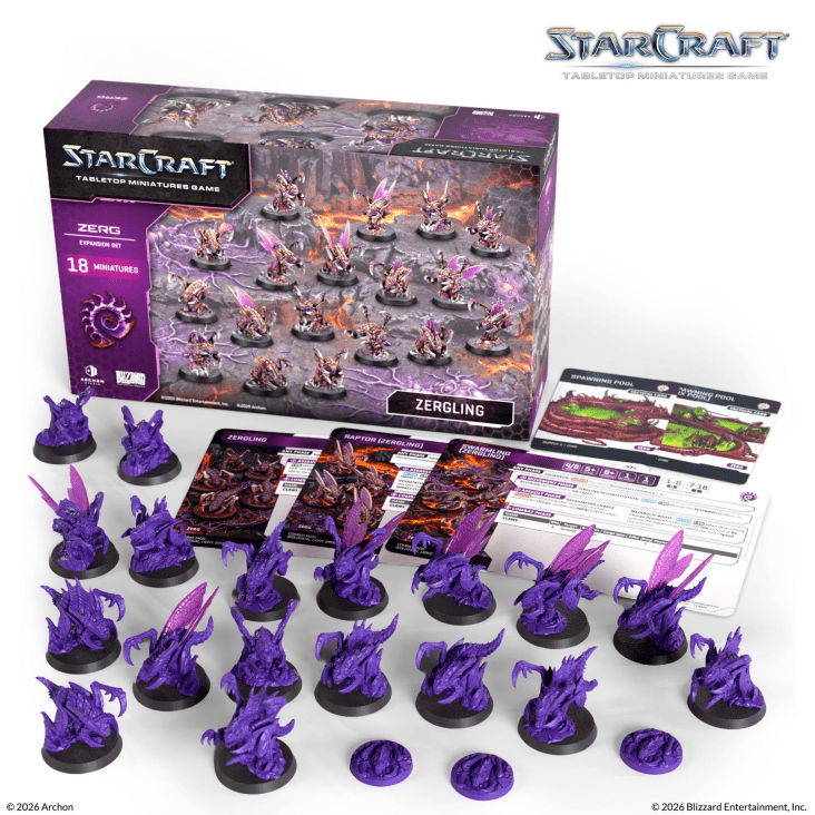 StarCraft: the Miniatures Game - Zerglings Unit Expansion