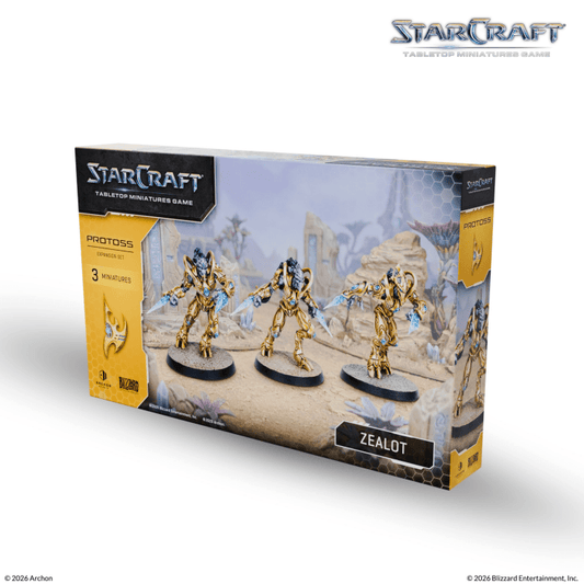 StarCraft: the Miniatures Game - Protoss Zealots Unit Expansion