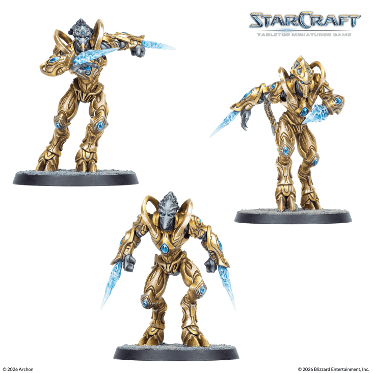 StarCraft: the Miniatures Game - Protoss Zealots Unit Expansion