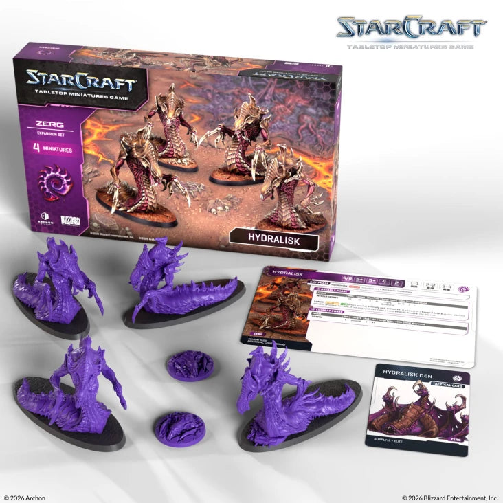 StarCraft: the Miniatures Game - Zerg Hydralisks Unit Expansion