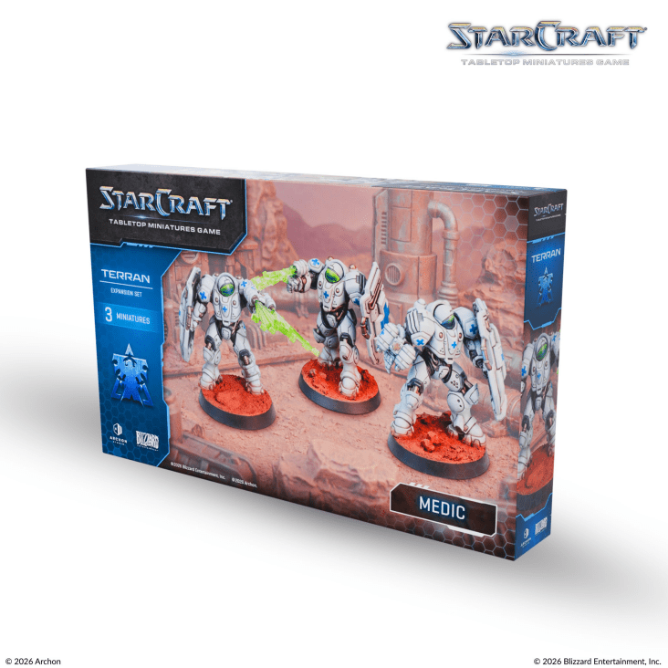 StarCraft: the Miniatures Game - Terran Medics Unit Expansion