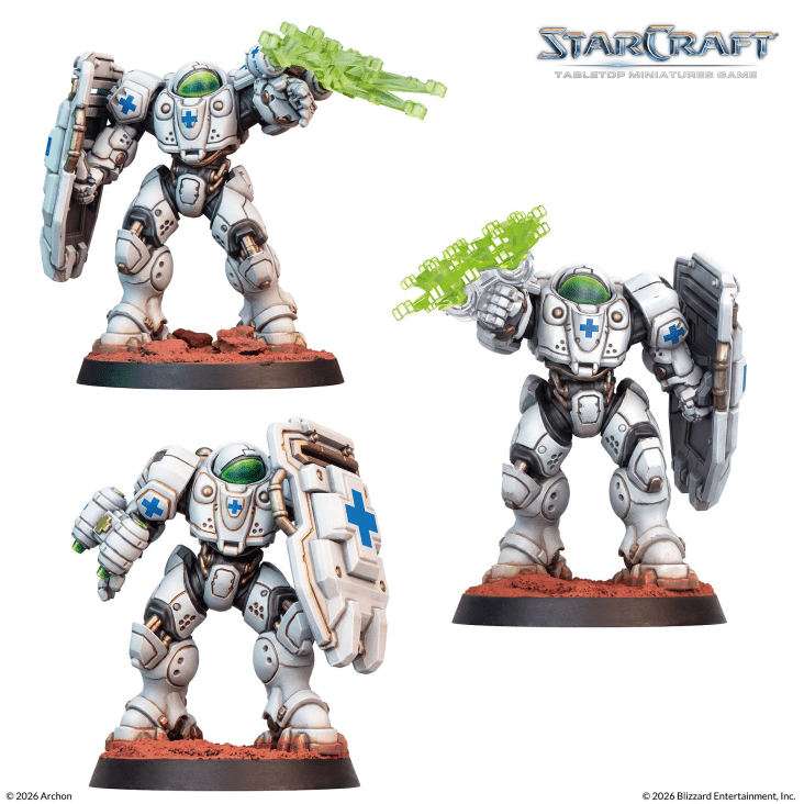StarCraft: the Miniatures Game - Terran Medics Unit Expansion