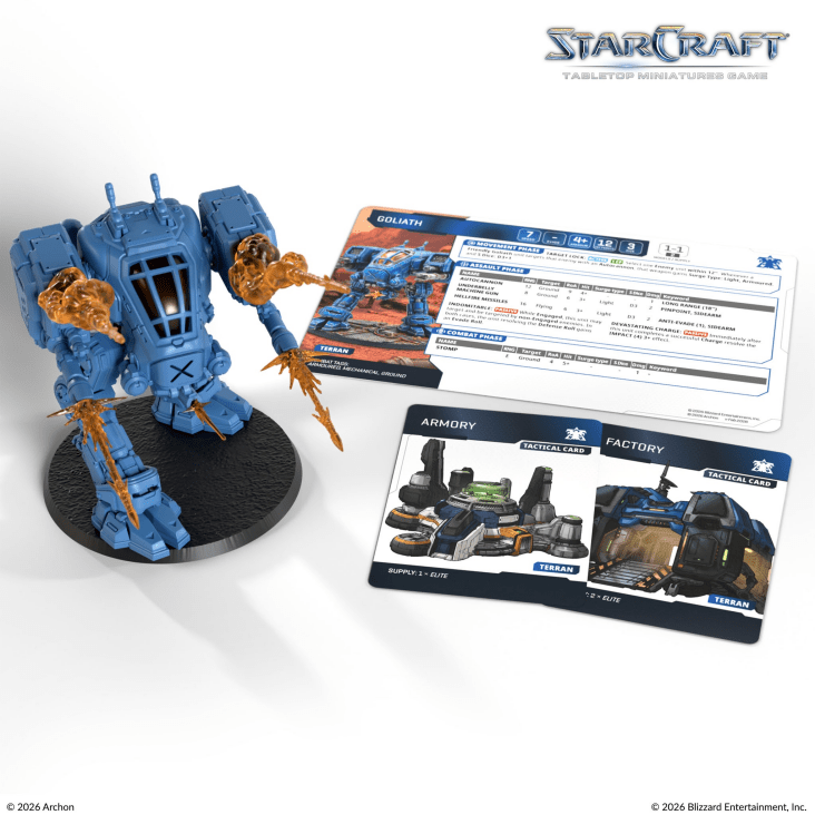 StarCraft: the Miniatures Game - Terran Goliath Vehicle Expansion