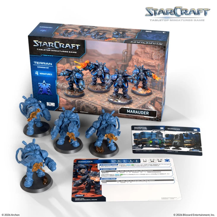 StarCraft: the Miniatures Game - Terran Marauders Unit Expansion