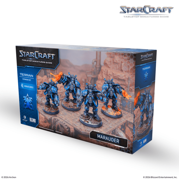 StarCraft: the Miniatures Game - Terran Marauders Unit Expansion