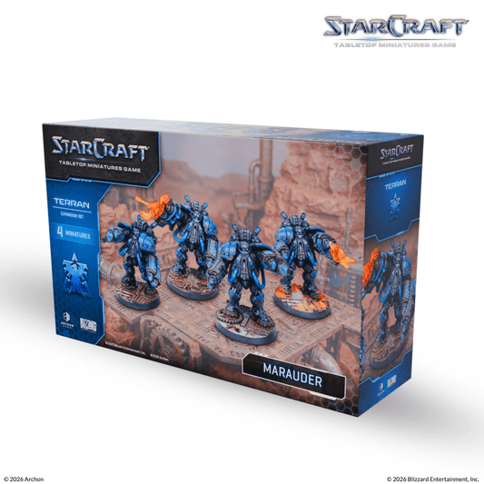 StarCraft: the Miniatures Game - Terran Marauders Unit Expansion