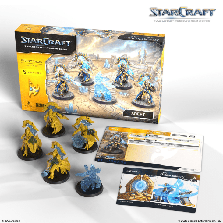 StarCraft: the Miniatures Game - Protoss Adepts Unit Expansion