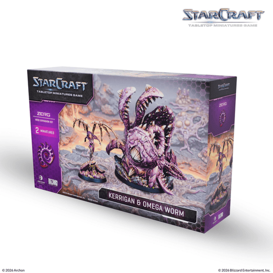 StarCraft: the Miniatures Game - Kerrigan & Omega Worm Character Expansion