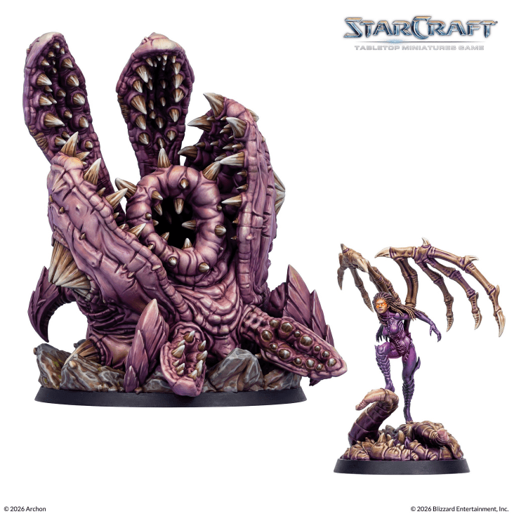 StarCraft: the Miniatures Game - Kerrigan & Omega Worm Character Expansion