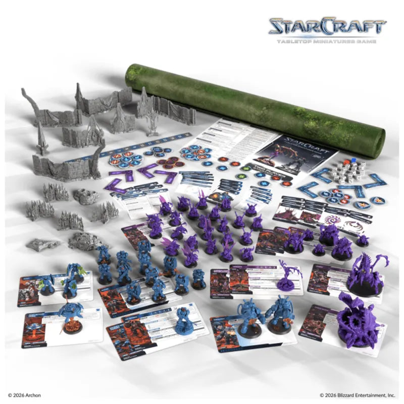 StarCraft: The Miniatures Game - Two Player Starter Set (Founder's Edition)