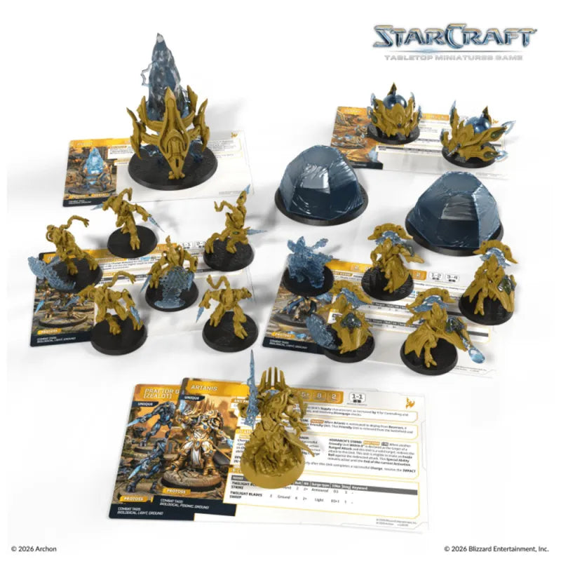 StarCraft: The Miniatures Game - Protoss Starter Set (Founder's Edition)