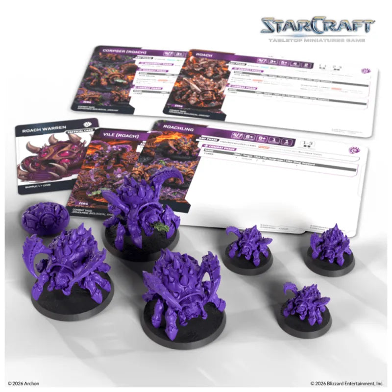 StarCraft: The Miniatures Game - Zerg Roach Expansion Set