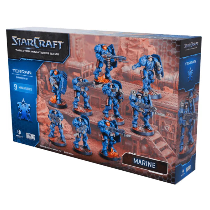 StarCraft: The Miniatures Game - Terran Marines Expansion Set