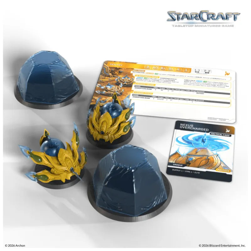 StarCraft: The Miniatures Game - Protoss Sentries Expansion Set