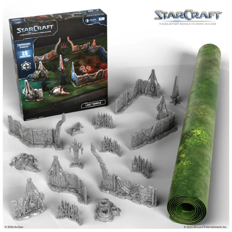 StarCraft: The Miniatures Game - Terrain Expansion Set (Lost Temple)