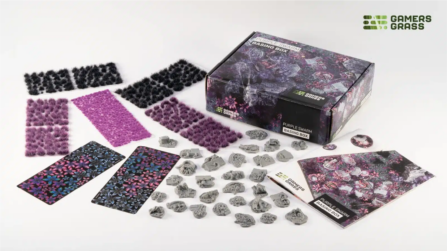 Gamers Grass Purple Swarm Basing Box