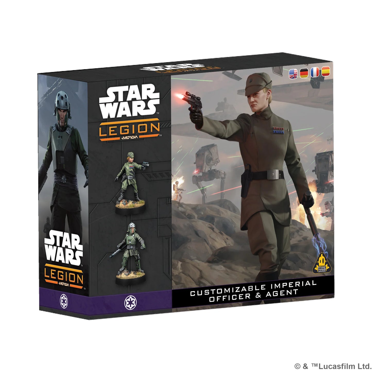 Star Wars Legion: Customizable Imperial Officer & Agent Expansion