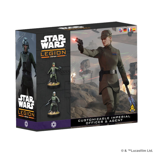 Star Wars Legion: Customizable Imperial Officer & Agent Expansion