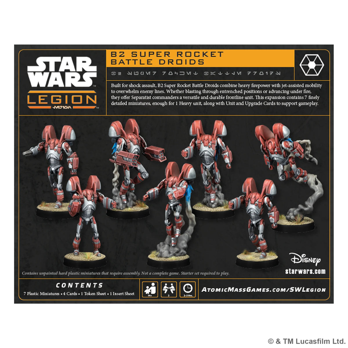 Star Wars Legion: B2 Rocket Droid Unit Expansion