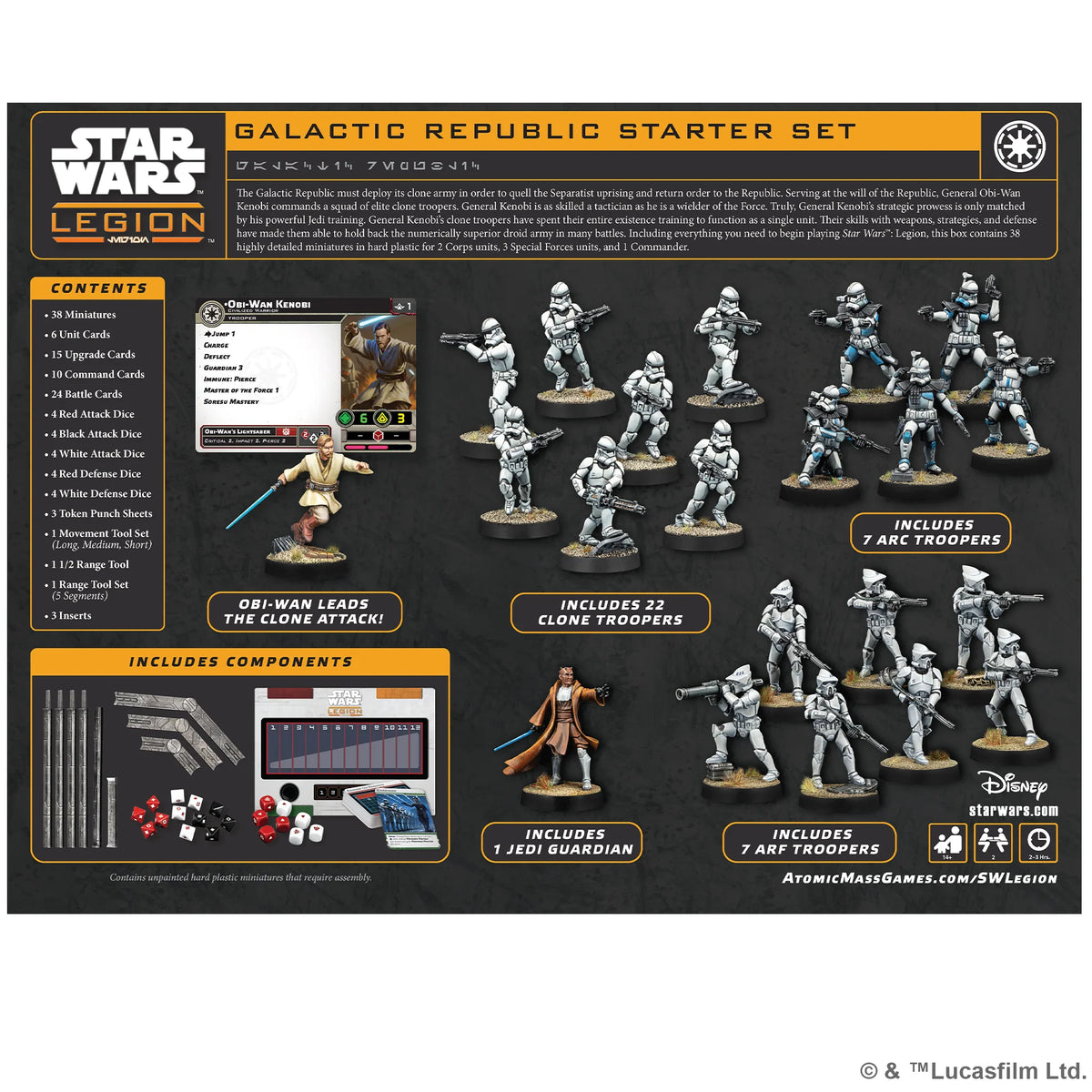 Star Wars: Legion - Galactic Republic Starter Set