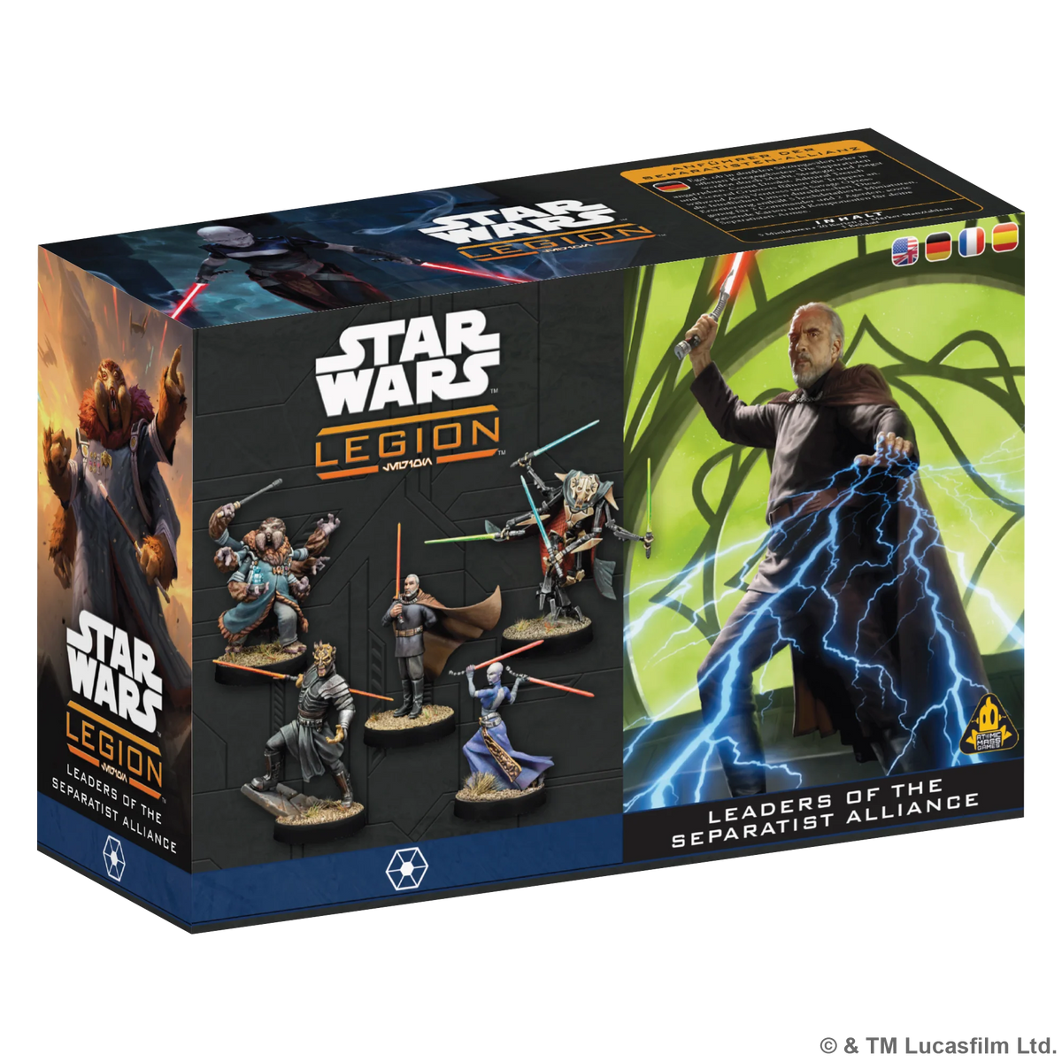 Star Wars Legion: Leaders of the Separatist Alliance Character Expansion