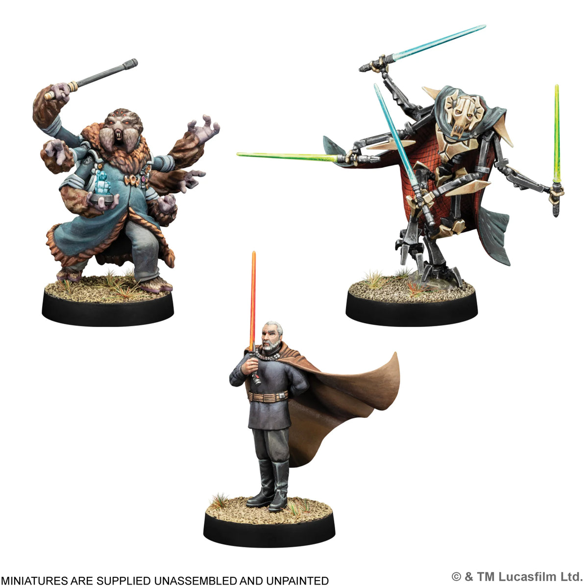 Star Wars Legion: Leaders of the Separatist Alliance Character Expansion