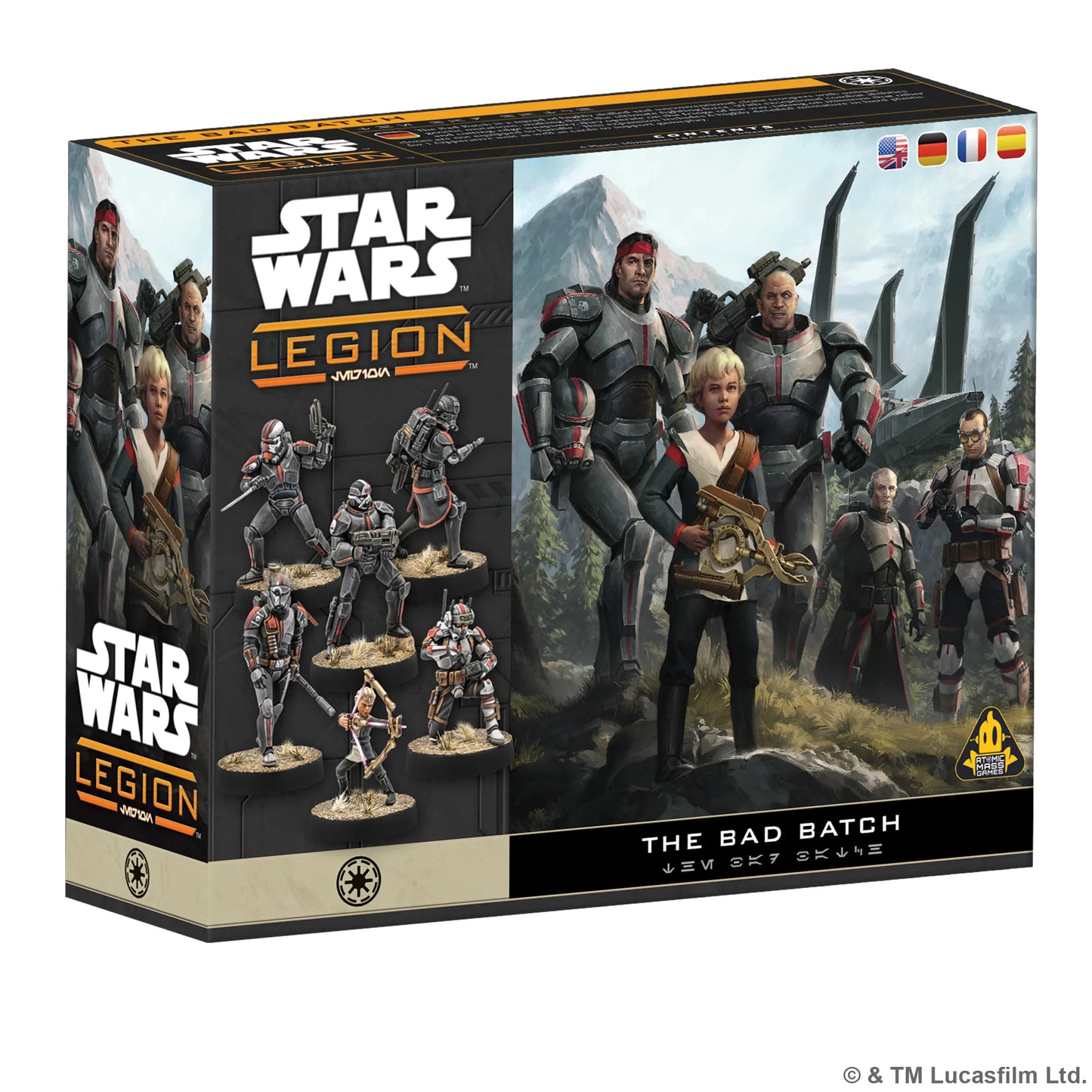 Star Wars Legion: The Bad Batch Character Unit Expansion
