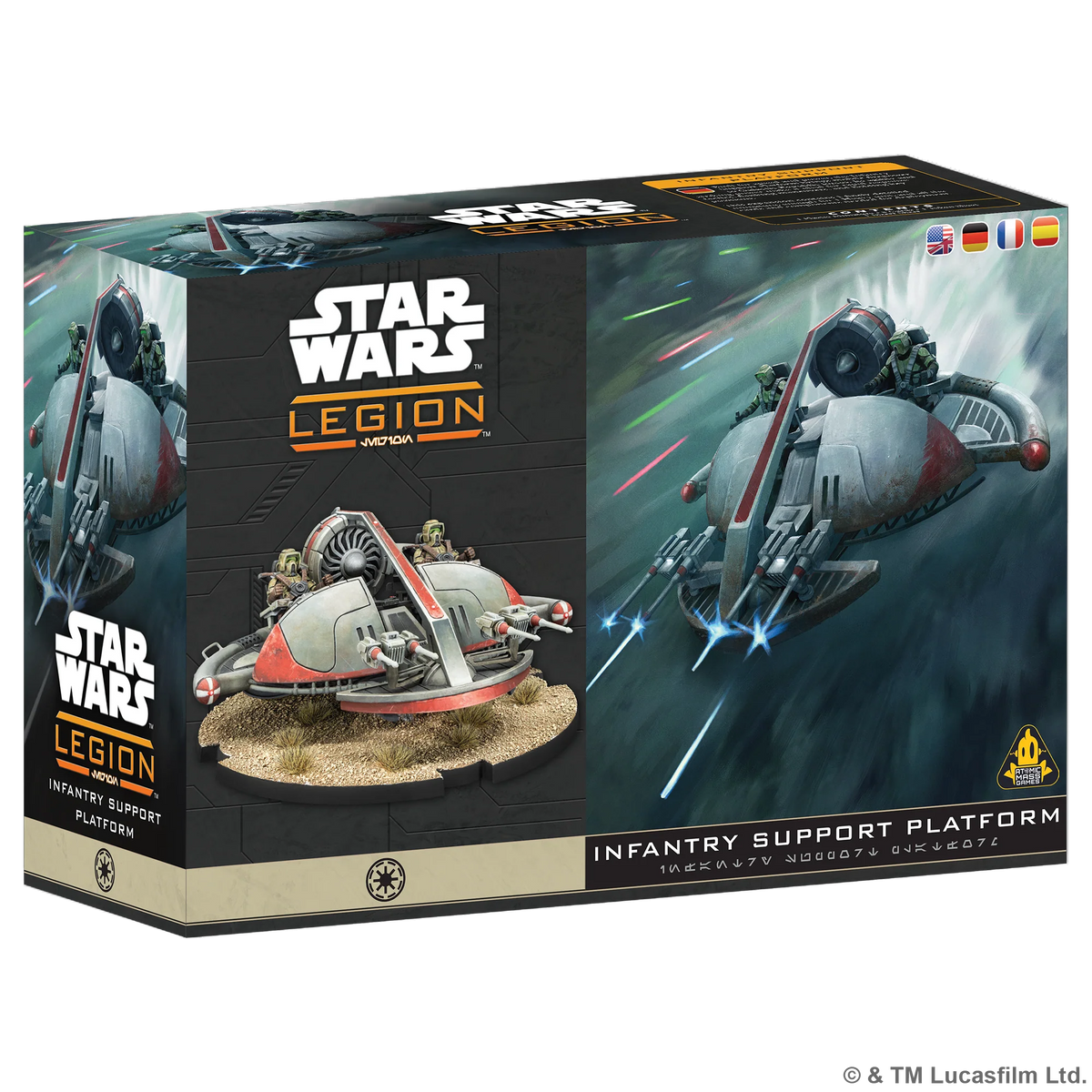 Star Wars Legion: Clone Infantry Support Platform Unit Expansion