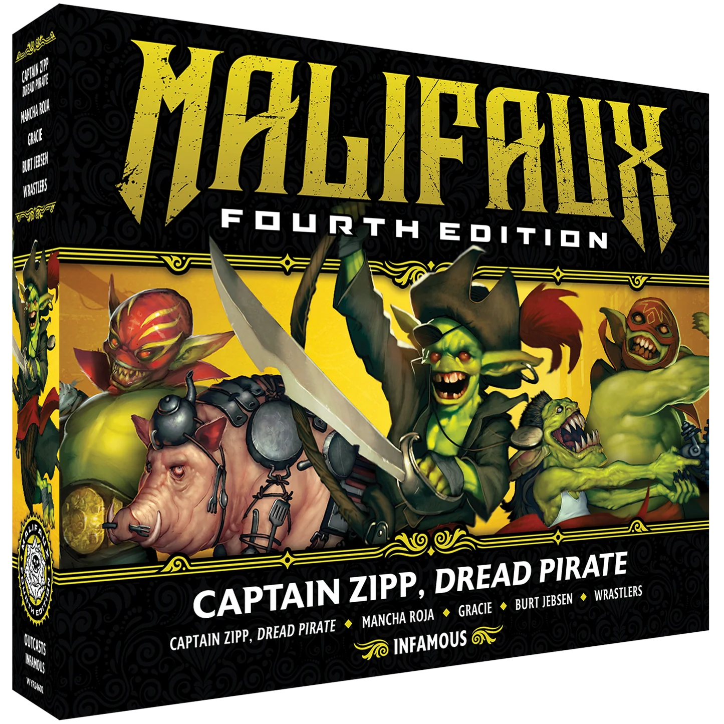 Malifaux M4: Captain Zipp, Dread Pirate
