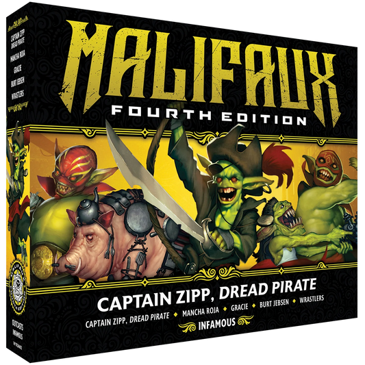 Malifaux M4: Captain Zipp, Dread Pirate
