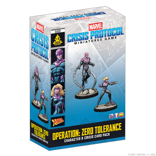 Marvel Crisis Protocol: Operation Zero Tolerance Character & Crisis Card Pack