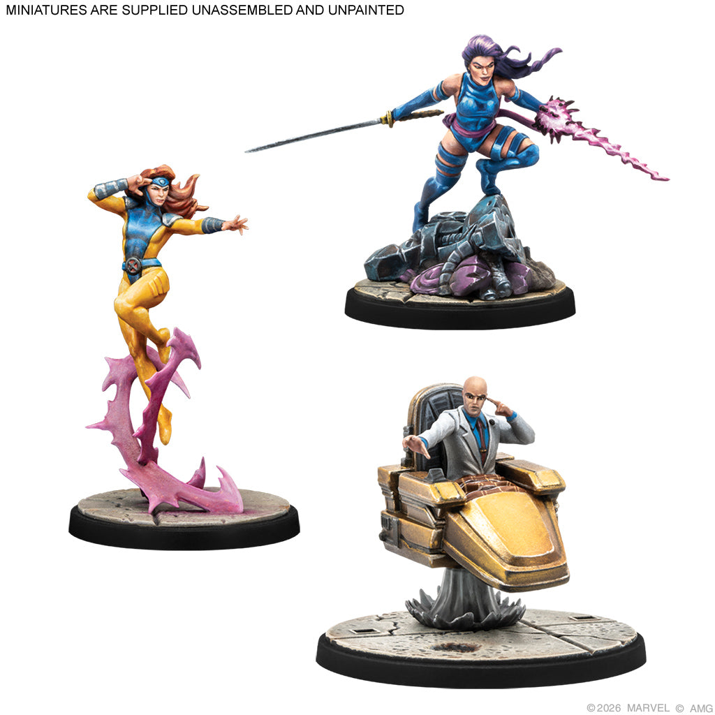 Marvel Crisis Protocol: Uncanny Telepaths & Telekinetics Character Pack