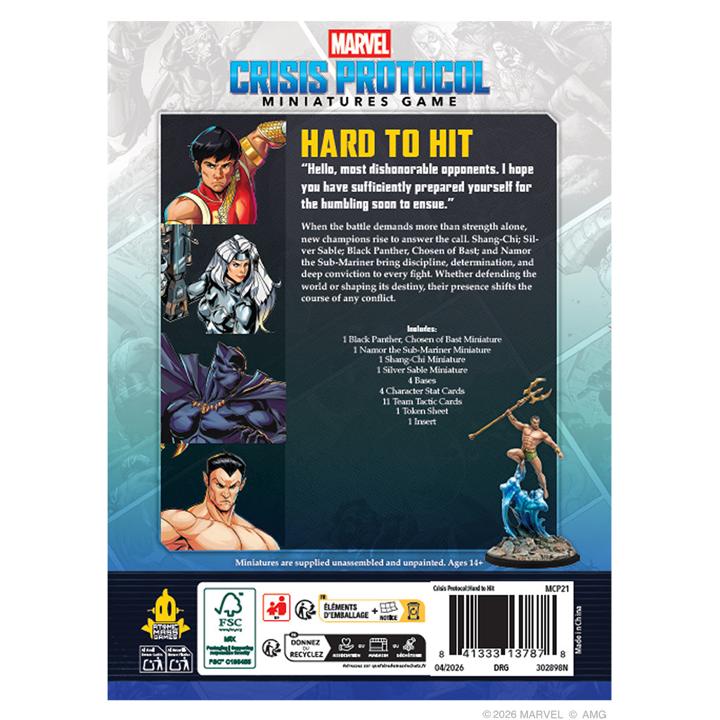 Marvel Crisis Protocol: Hard to Hit Character Pack