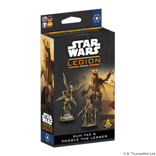Star Wars Legion: Sun Fac & Poggle the Lesser Character Expansion
